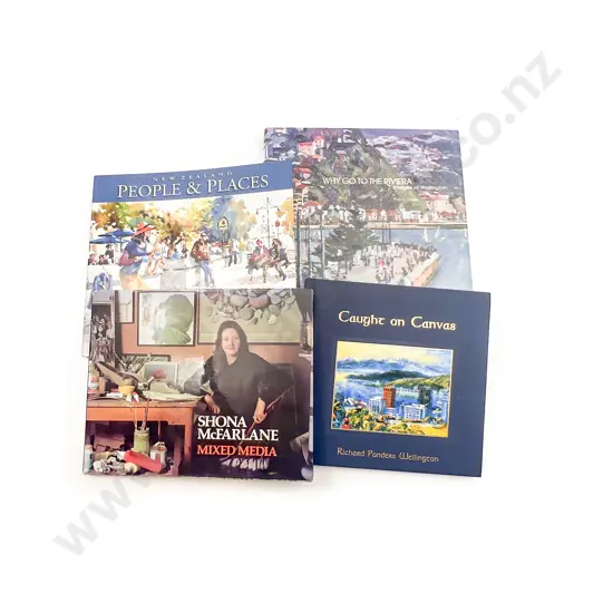 Four Assorted NZ & Art Reference Vols