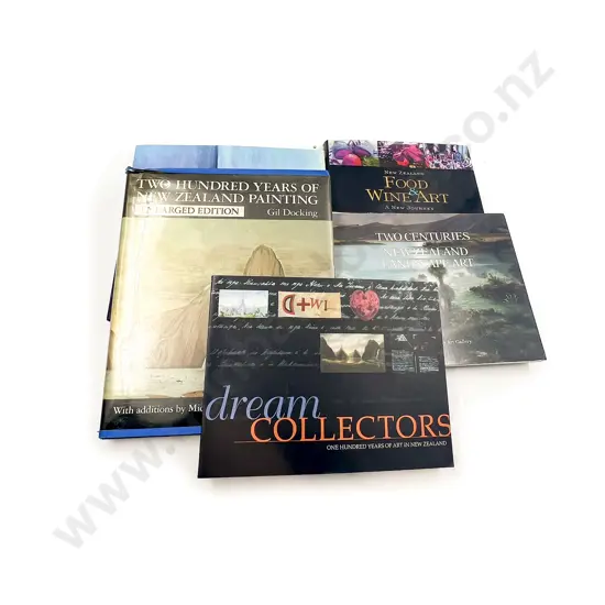 Five Assorted Art Reference Books