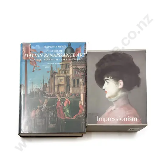 Vol I & II of Impressionism together with Italian Art Reference