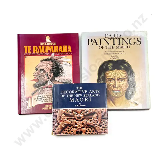 Three Assorted Maori Arts Reference Vols