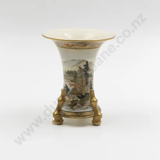 A Satsuma Meiji Period Vase