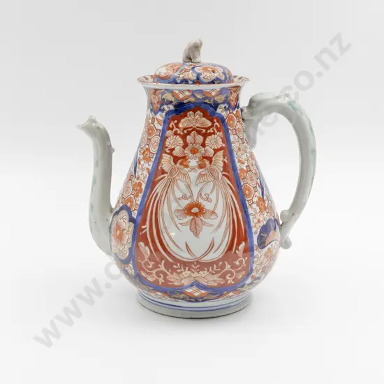 A Japanese Imari Coffee Pot