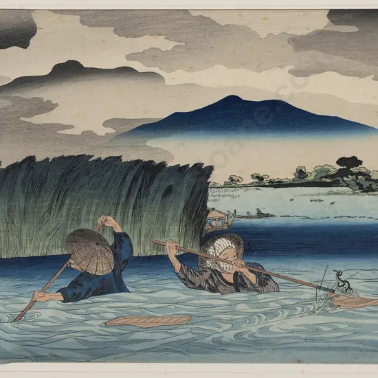 Japanese Ukiyo-e (Woodblock Print) By Kuniyoshi