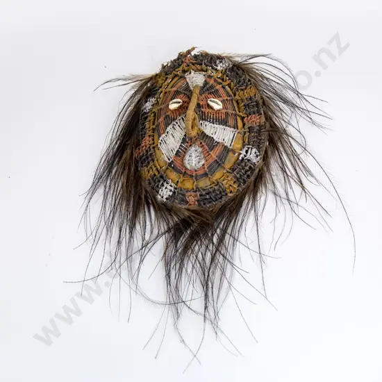 A Sepik River Turtle Shell Ancestor Mask