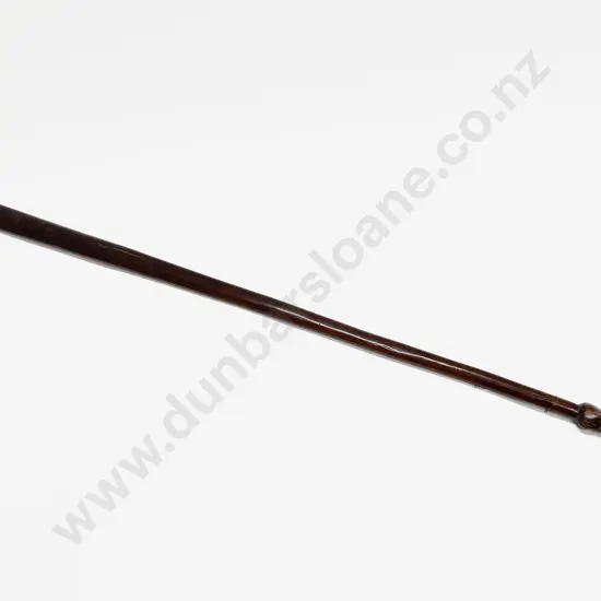 A Small Taiaha With Uncarved Head