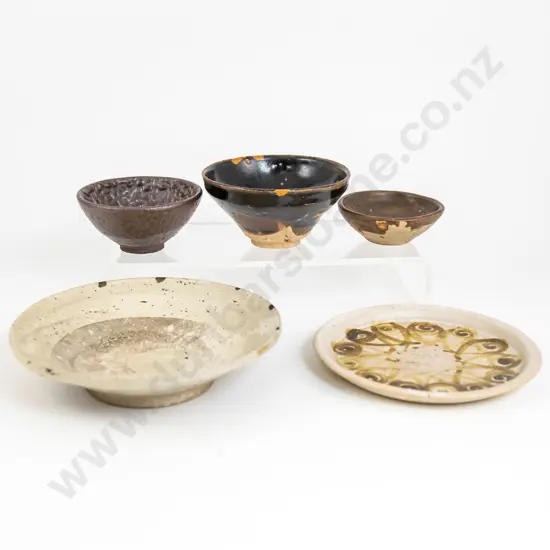 Five Assorted Japanese Ceramics