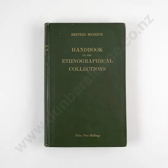 British Museum - 'Handbook To The Ethnographical Collections'
