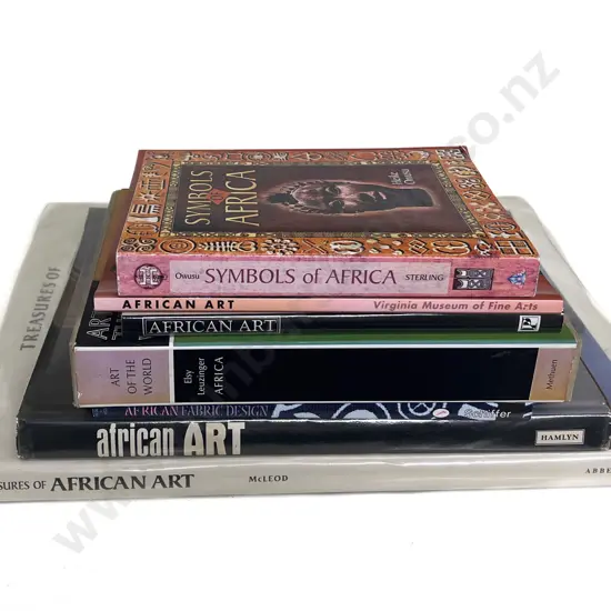 Eight Books On African Art