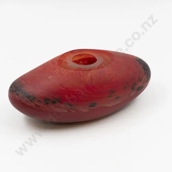 Lynden Over Hand Blown Glass Hangi Stone Vase