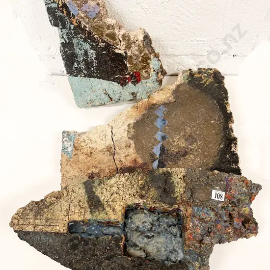 Bob Shay (American) Boat Prow Form & Two Others (a/f)