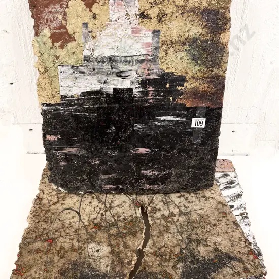 Two Bob Shay (American) Panels (one a/f)