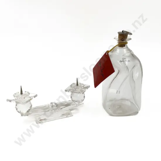 Swarovski Candle Holder together with Hoglund Bottle