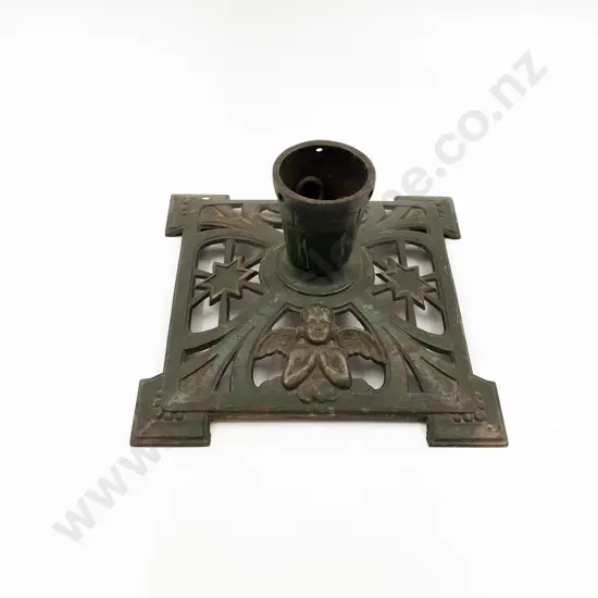 Vintage Wrought Metal Decorative Xmas Tree Stand