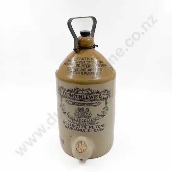 Thompson Lewis Stoneware Flagon
