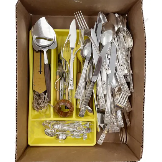 Qty of Community Plate Cutlery and Assorted