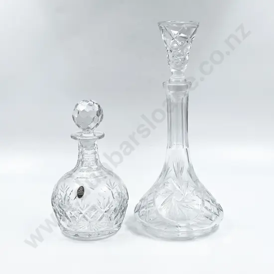 Crystal Ships Decanter and Other Decanter