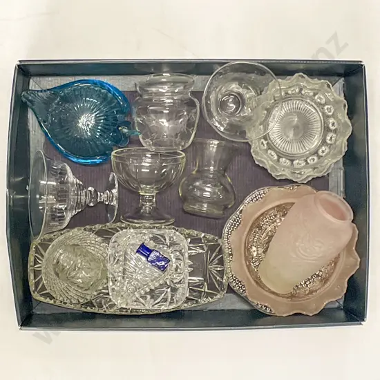 Qty of Assorted Glassware