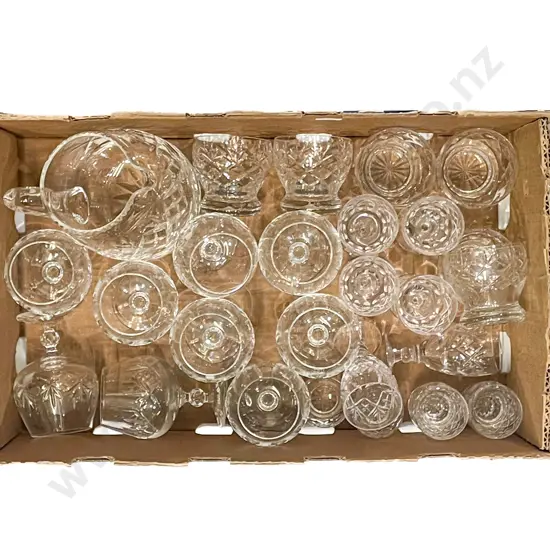 Qty of Assorted Crystal