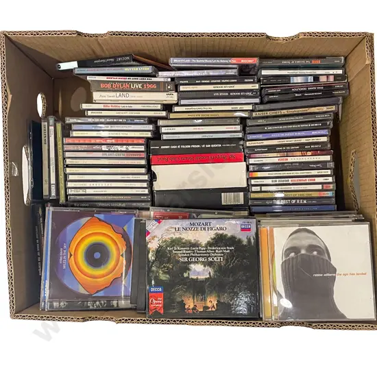 Box Qty of Assorted CDs