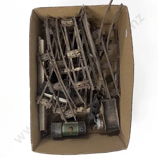 Qty of Assorted Vintage Track and Train