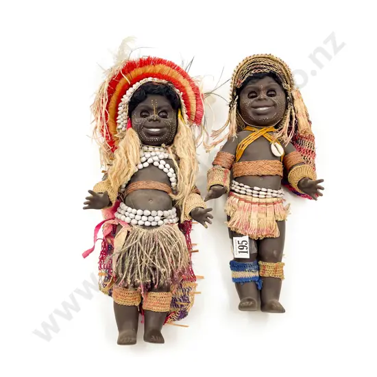 Two Australian Vinyl Bindi Dolls