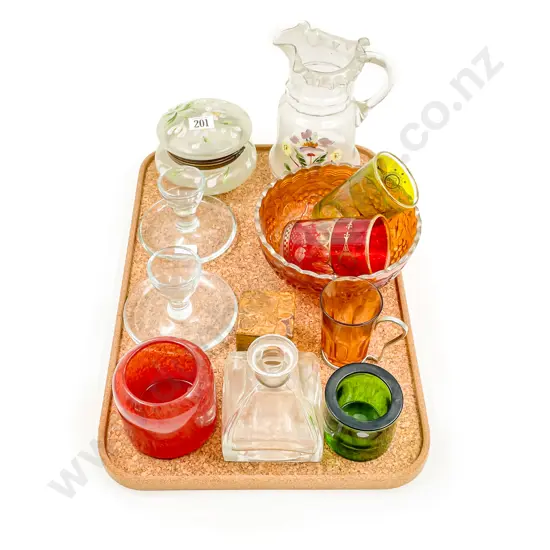 Qty of Assorted Glassware