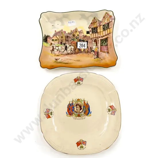 RD Coaching Scene Plate together with Royal Comm. Plate