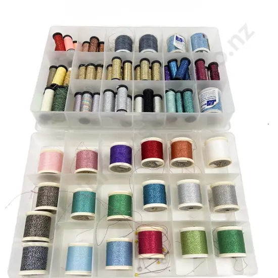 Two Boxes of Assorted Embroidery/Sewing Threads