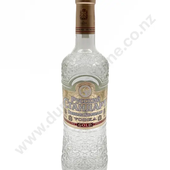 Bottle of Russian Standard Vodka