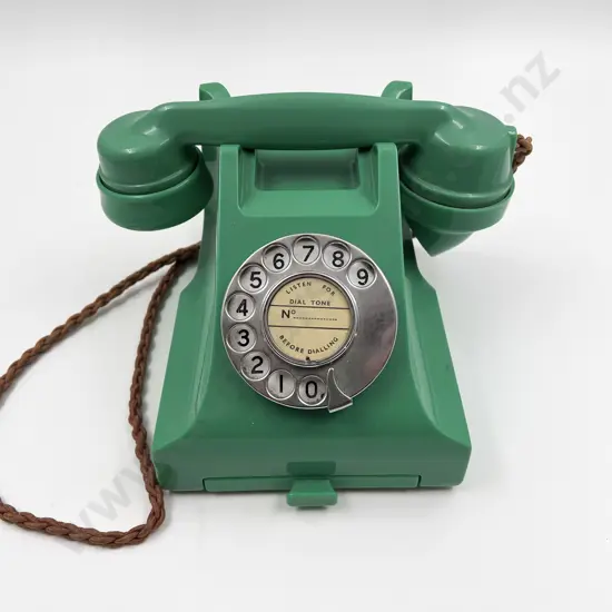 Vintage Green Telephone