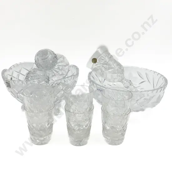 Qty of Assorted Crystal