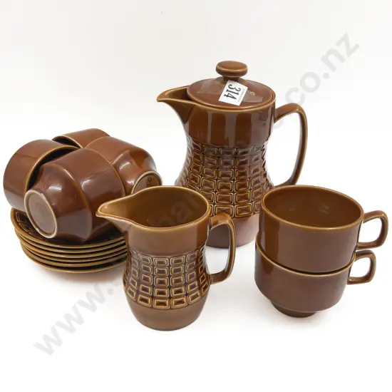 Adams Stoneware Part Coffee Set
