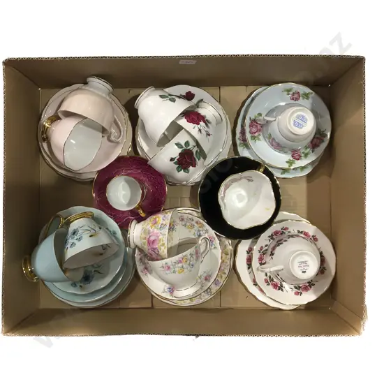 Qty of Assorted Fancy Tea China