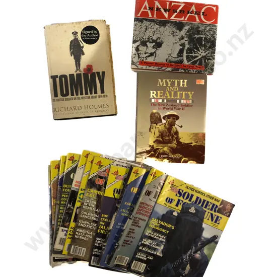 Qty of Assorted Military Reference