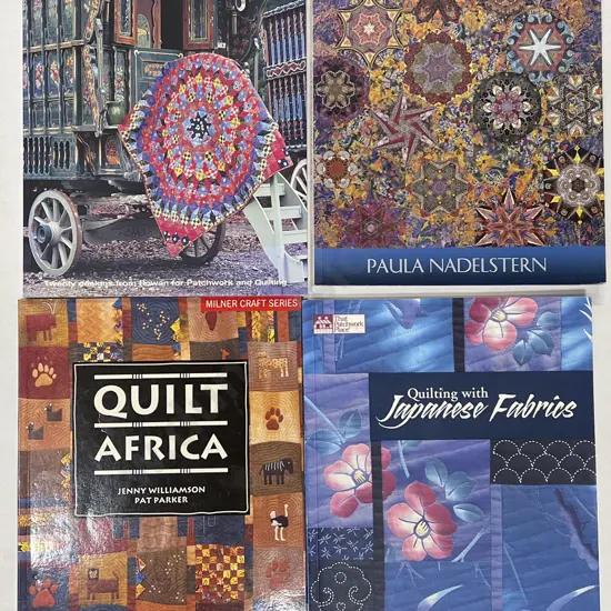 Four Volumes on Patchwork and Quilting