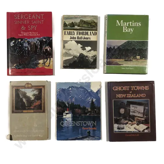Six Assorted NZ and Other Reference Volumes