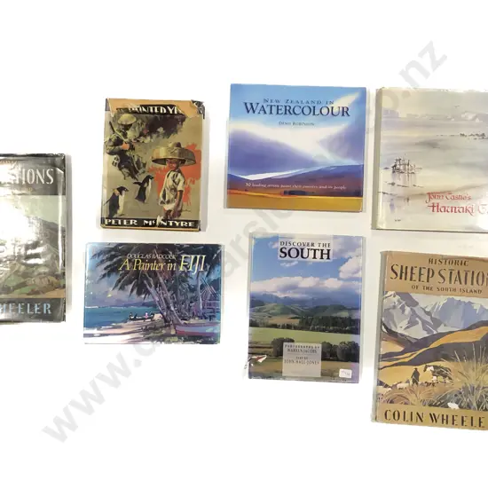 Qty of Assorted NZ and Art Reference Volumes