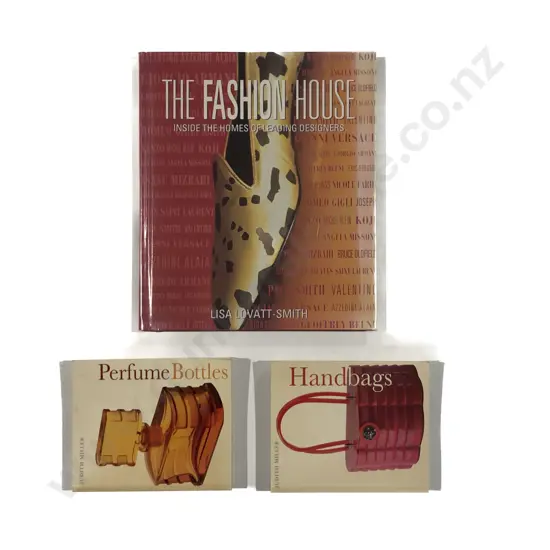 Two Volumes by Judith Miller "Handbags" and "Perfume Bottles" and Other