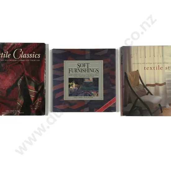 Three Assorted Textile Reference Volumes