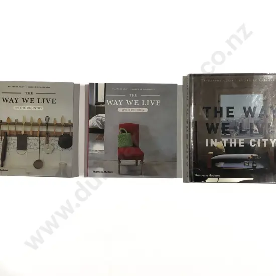 Three Assorted "The Way We Live" Volumes