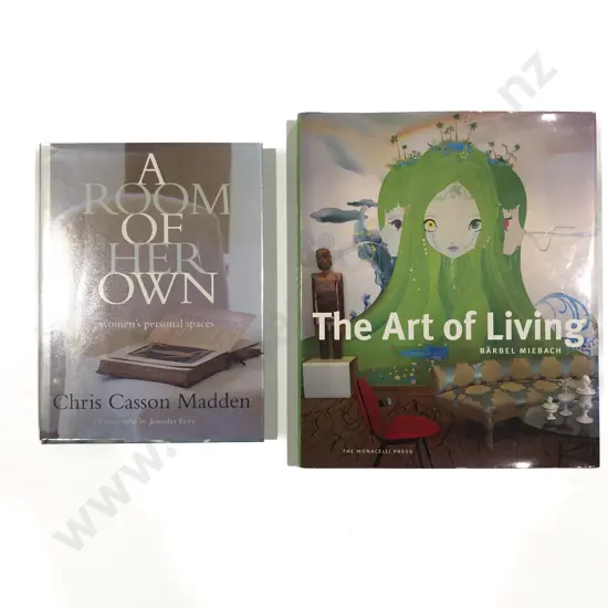 Two Assorted Home Decor Reference Volumes