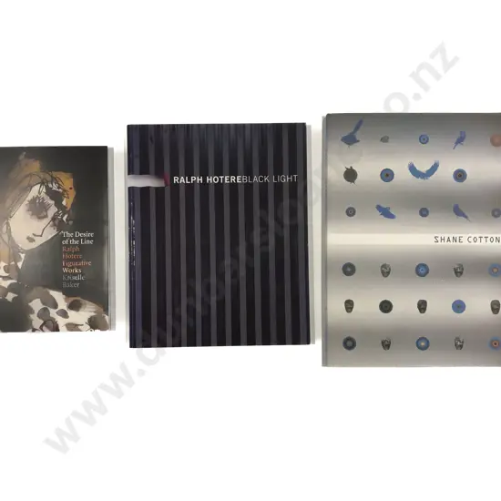 Three NZ Art Reference Volumes