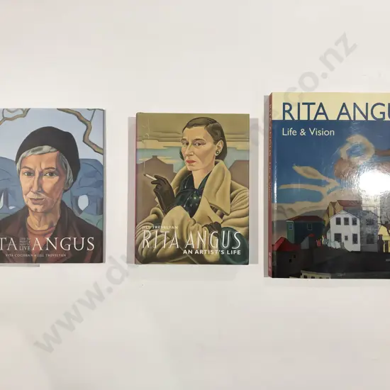 Three Rita Angus Reference Volumes