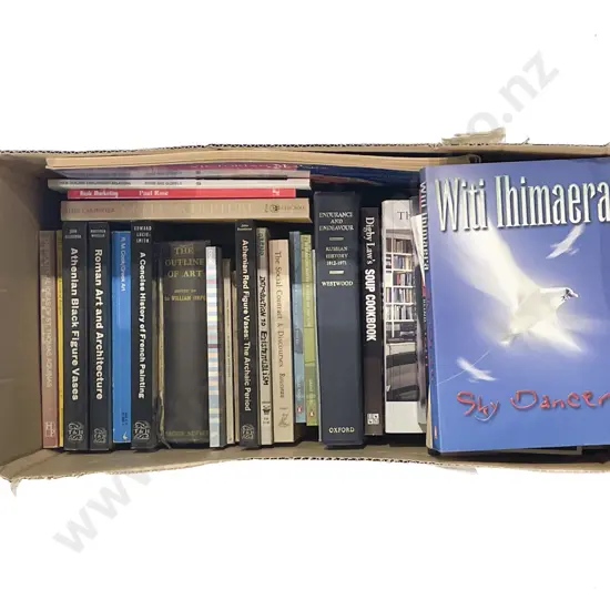 Box of Assorted Books
