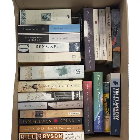 Box of Assorted Books