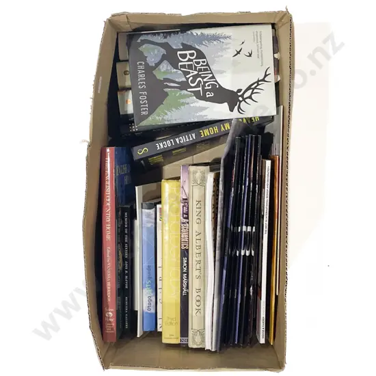 Box of Assorted Books etc.