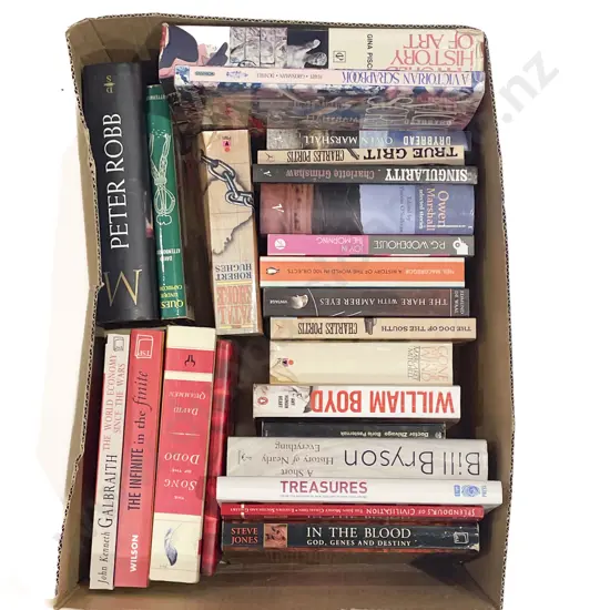 Box of Assorted Books
