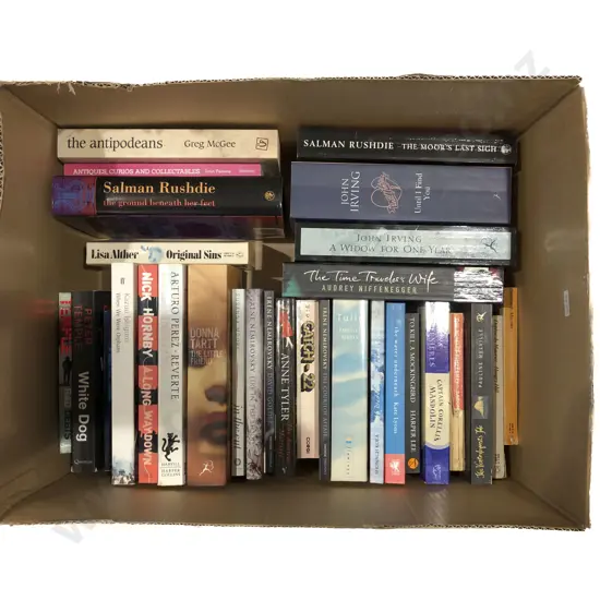 Box of Assorted Books