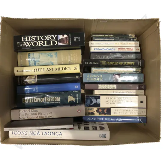 Box of Assorted Books