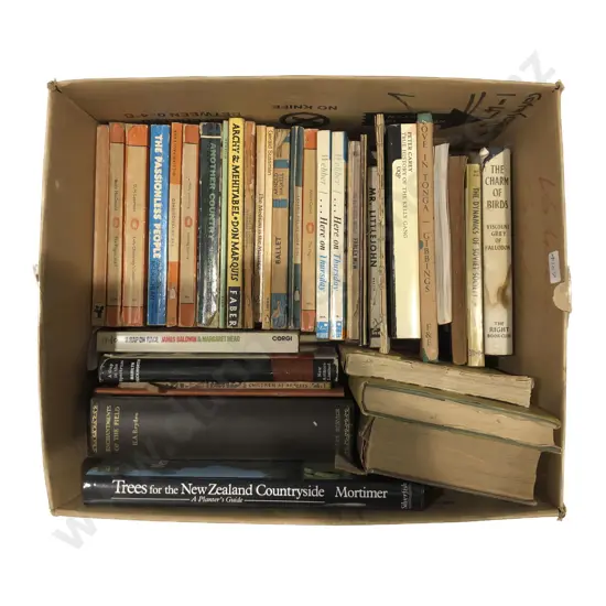 Box of Assorted Books